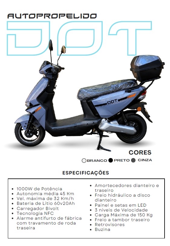 Scooter elétrica DOT
